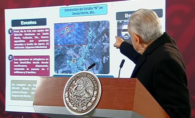 Actuamos con autonomía y Ovidio Guzmán se quedará por lo pronto en Méico: AMLO