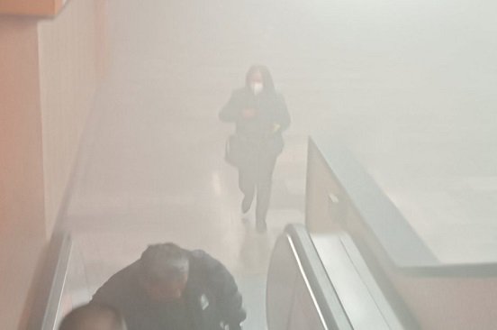 Veinte personas afectadas por humo en Barranca del Muerto de L7 del Metro