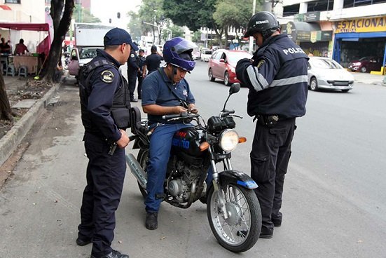 CDMX reanuda operativos para motociclistas