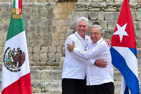 AMLO reitera llamado a EE.UU. a levantar bloqueo a Cuba