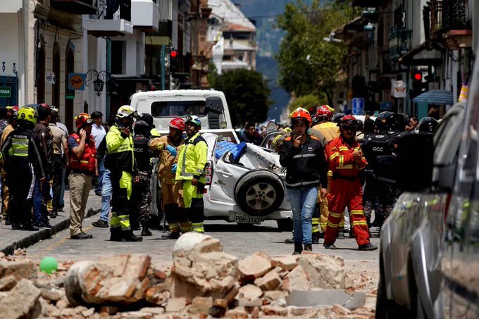 Terremoto de magnitud 7 sacude Perú y Ecuador