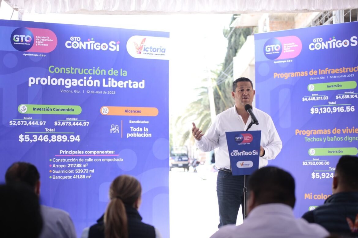 Entrega Gobierno del Estado más calles y caminos a familias victorenses