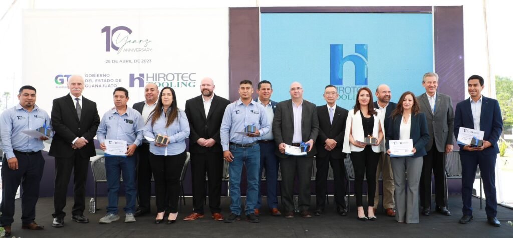 Celebra Hirotec Tooling 10 años en Guanajuato