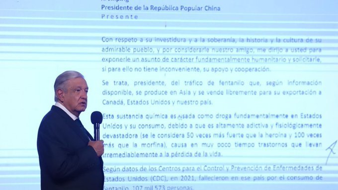 Miente López Obrador, dice China en respuesta a su carta