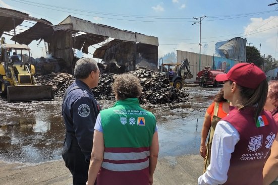 "No creemos que haya sido por extorsión", dice Sheinbaum sobre incendio en Central de Abasto