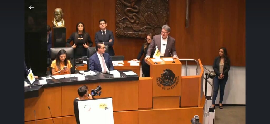 Monreal rechaza diatribas electoreras del senador John Kennedy
