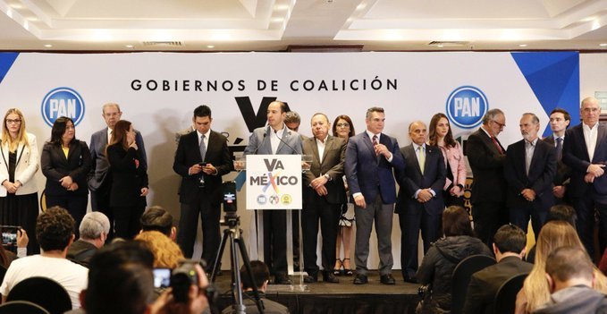 Confirma alianza Va por México coalición para 2024 en la CDMX