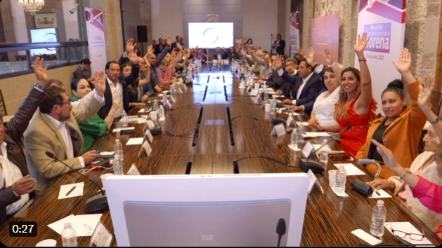 Eligen a Eduardo Ramírez como nuevo líder de Morena en el Senado