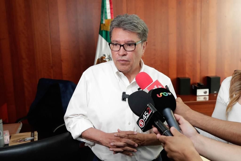 Anuncia Monreal que deja la Jucopo del Senado el 16 de junio