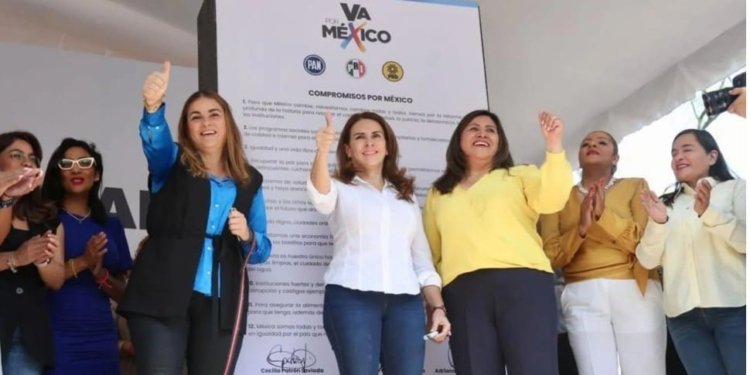 Calma, dicen mujeres líderes de Va por México a aspirantes a candidatura presidencial