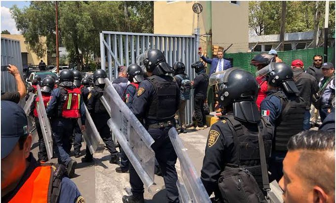 Ocho lesionados en riña dentro del Reclusorio Oriente en la Ciudad de México