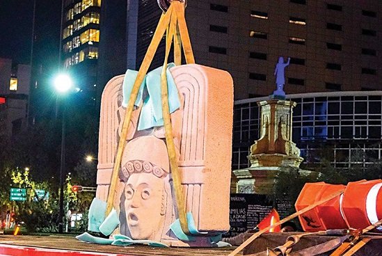 La Joven de Amajac ya está en Reforma