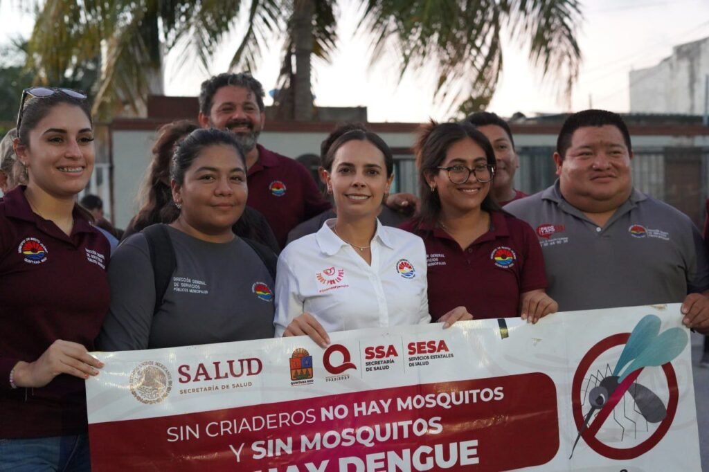 Mantiene Ana Patricia Peralta labores permanentes contra el dengue
