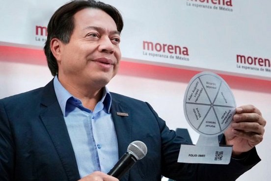 Presenta Morena boleta para elegir coordinador de la 4T