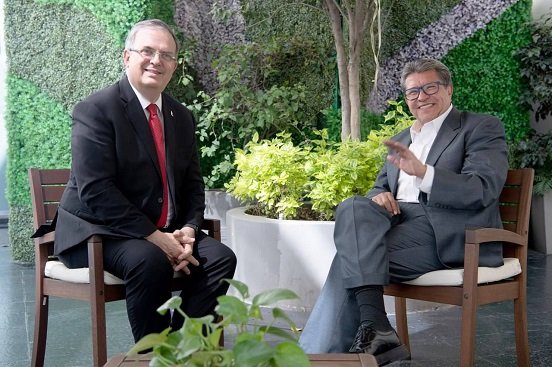 Ebrard agradece a Ricardo Monreal ceder casa encuestadora