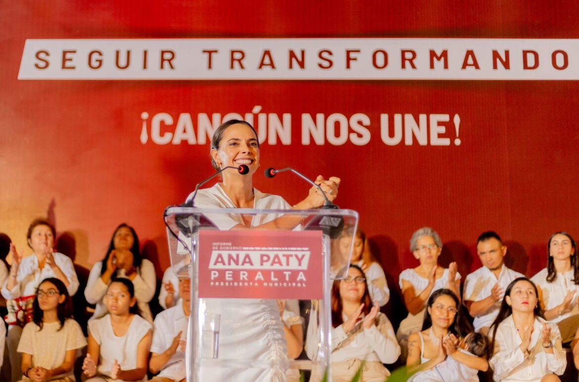 “¡Vamos a seguir transformando y uniendo Cancún!”: Ana Patricia Peralta