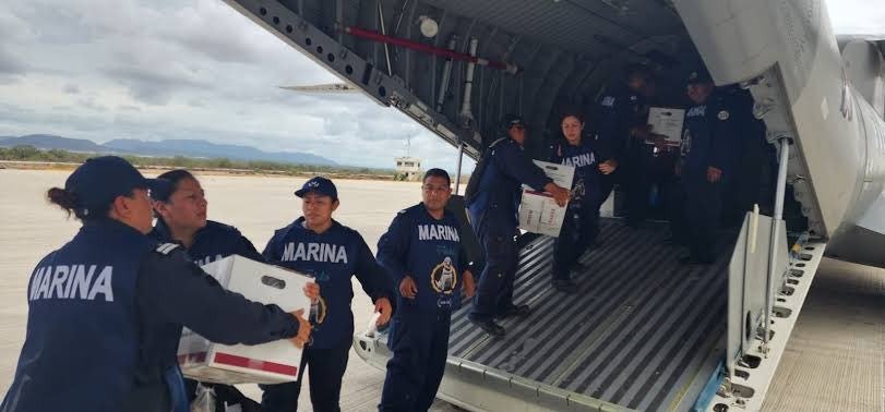 Semar aplica Plan Marina con mil 800 elementos en apoyo a Guerrero