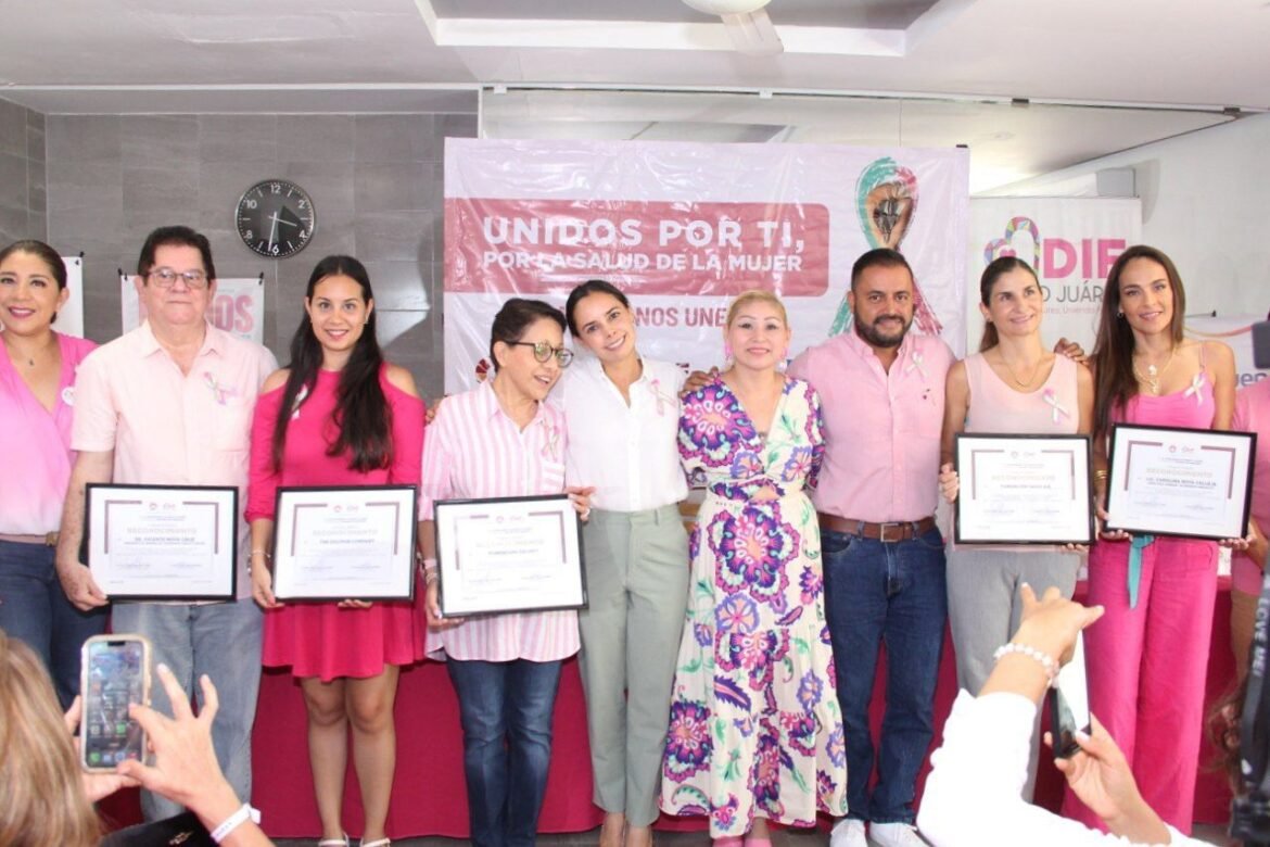 Lidera Ana Patricia Peralta inició de la campaña “Unidos por tí por la salud de la mujer"
