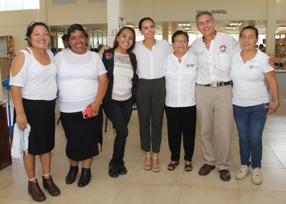 Renovaremos con ayuda de la ciudadanía la primer biblioteca de Cancún: Ana Patricia Peralta