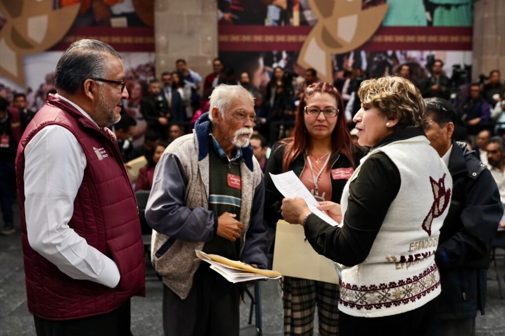 Arranca Delfina Gómez Audiencias Ciudadanas; “las puertas de Palacio de Gobierno están abiertas”