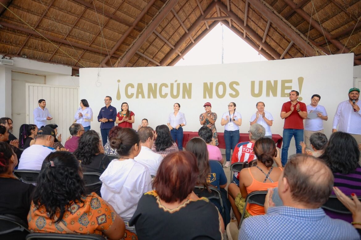 Presenta Ana Patricia Peralta transformación del Parque de las Palapas