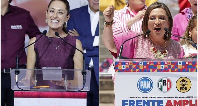 Se cierra la brecha entre Xóchitl Gálvez y Claudia Sheinbaum