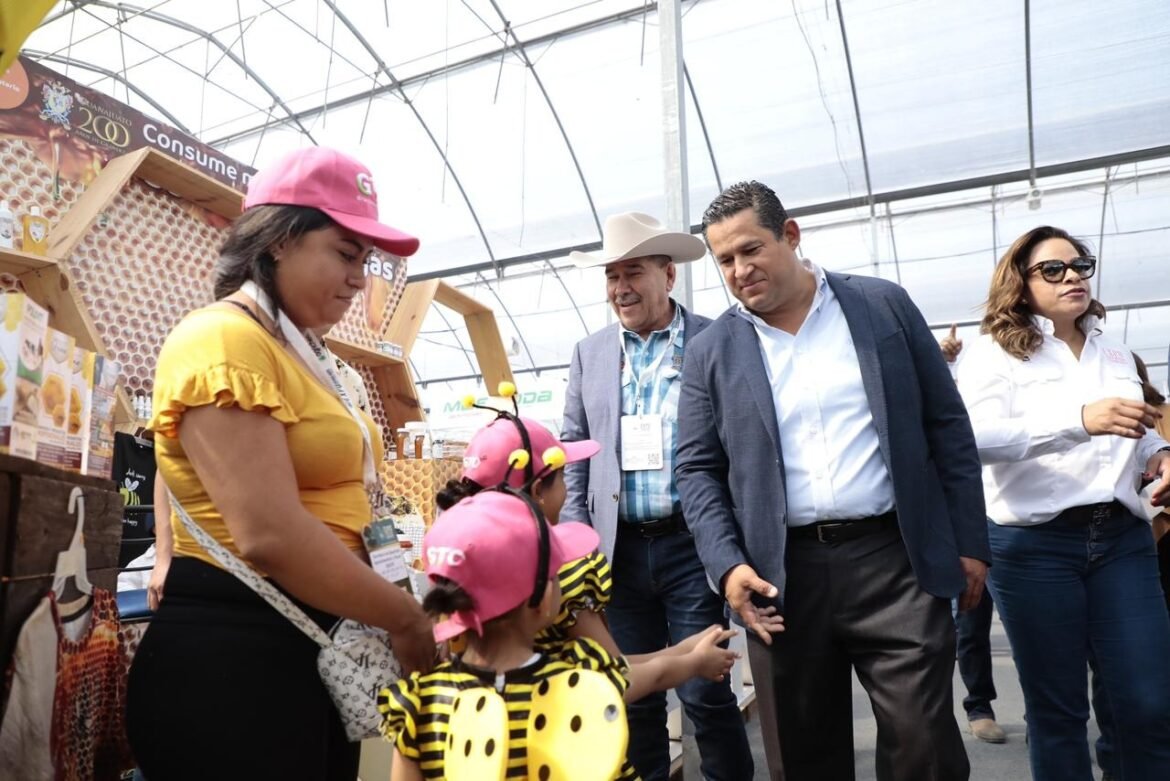 Inaugura Diego Sinhue Expo Agroalimentaria en Irapuato
