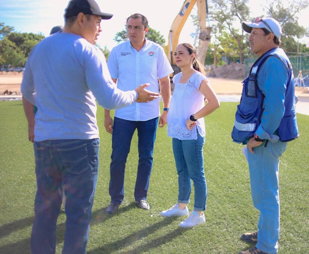Rehabilitamos canchas deportivas en SM. 21 para un Cancún moderno