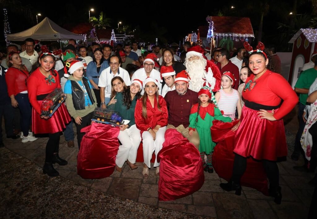 En Cancún, la Navidad nos une: Ana Paty Peralta