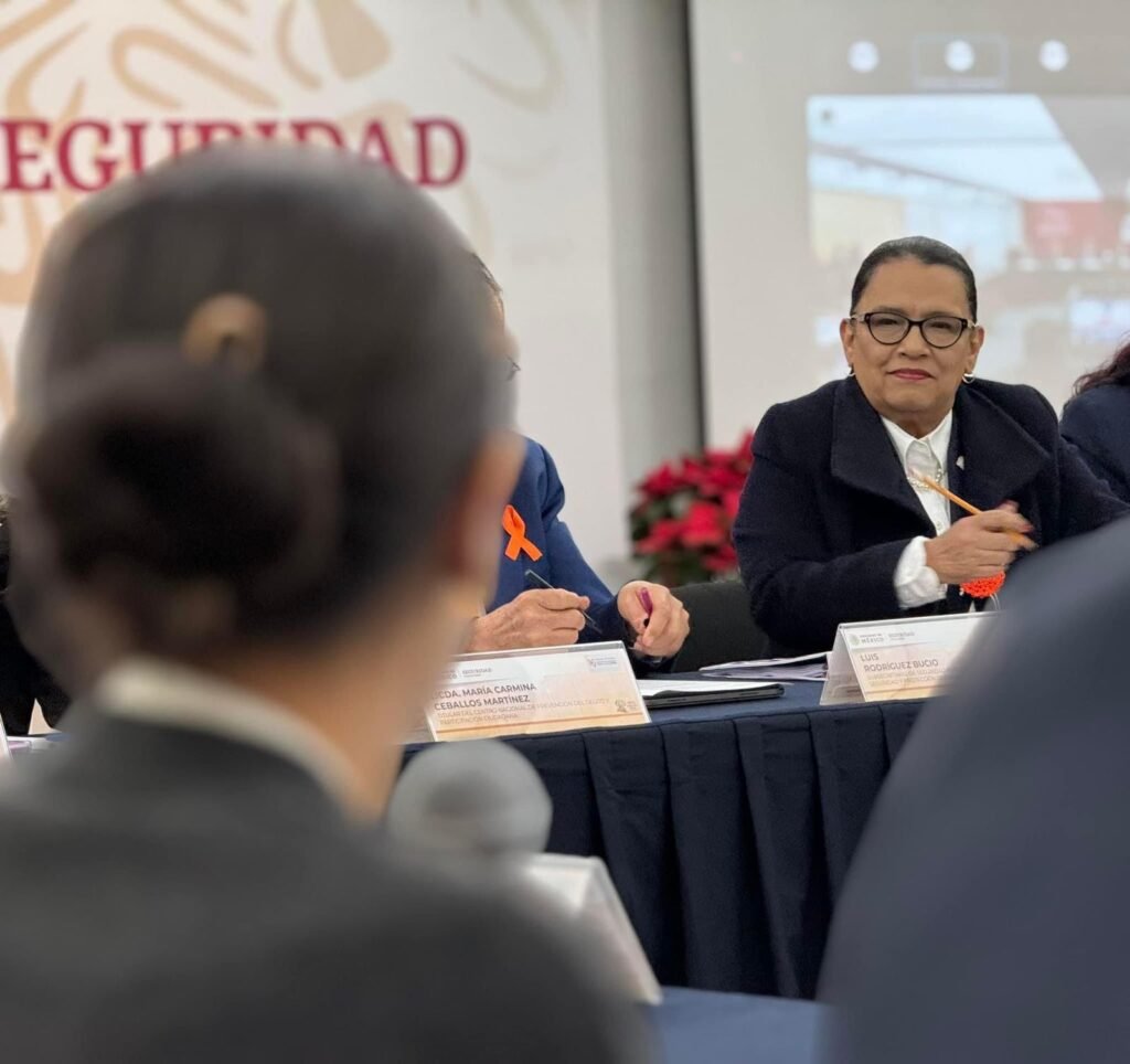 Ana Patricia Peralta suma coordinación estratégica con seguridad nacional, para erradicar la la violencia de género