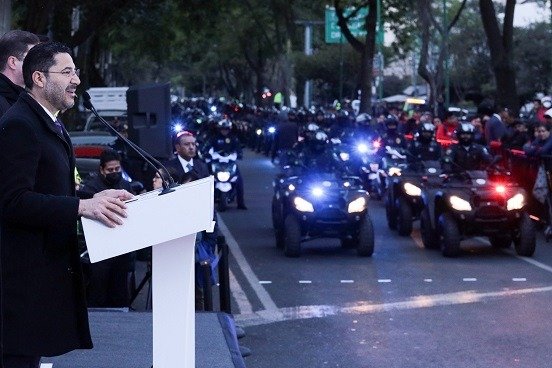 Anuncian operativo de seguridad en la alcaldía Benito Juárez