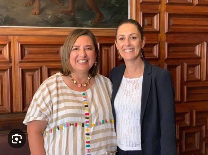 Xóchitl Gálvez se reunió con el papa Francisco y Sheinbaum con "El Canelo" Álvarez