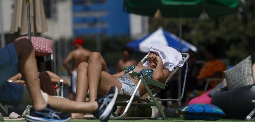 Récord de sensación térmica en Brasil; 62.5 grados centígrados