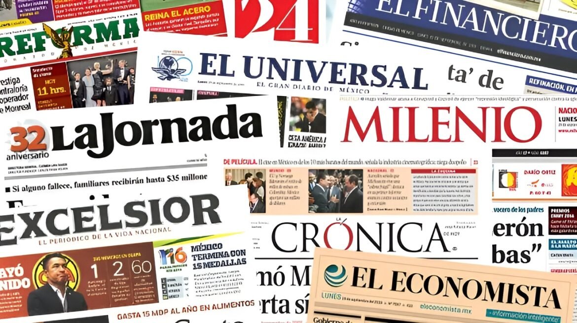Primeras planas de la prensa en México