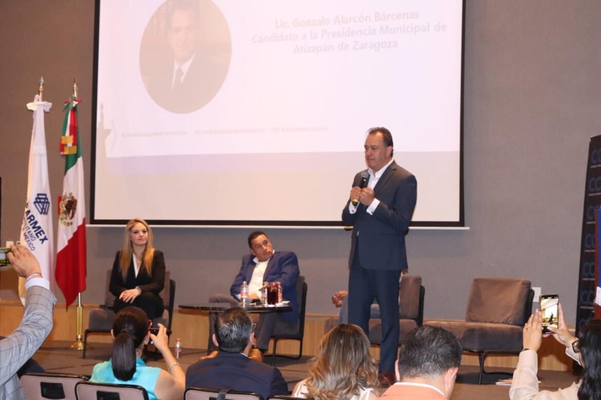 Vecinos y empresarios de Atizapán apoyan visión de desarrollo de Gonzalo Alarcón