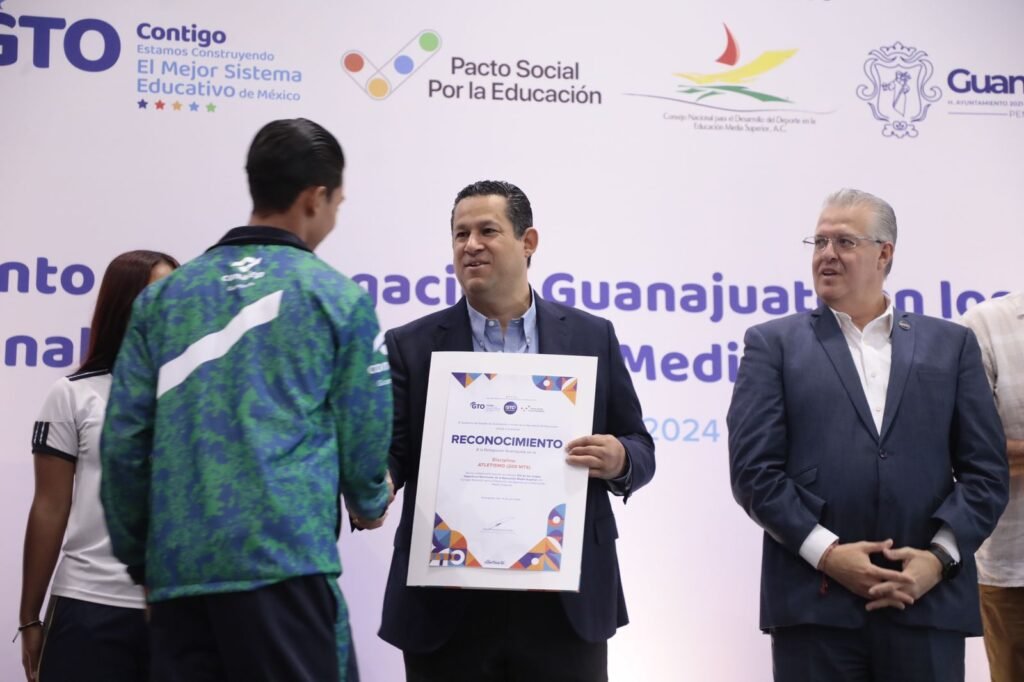 Delegación de GTO logra el 5º lugar en los Juegos Nacionales de Educación Media Superior