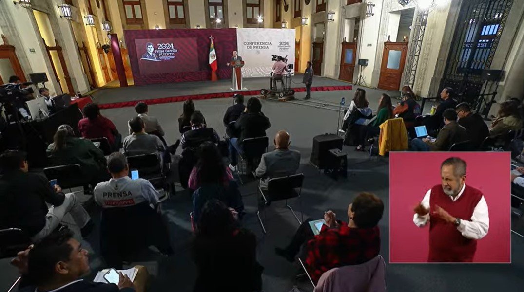 Conferencia del presidente López Obrador 