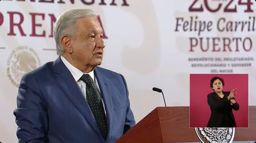 Conferencia del presidente López Obrador 