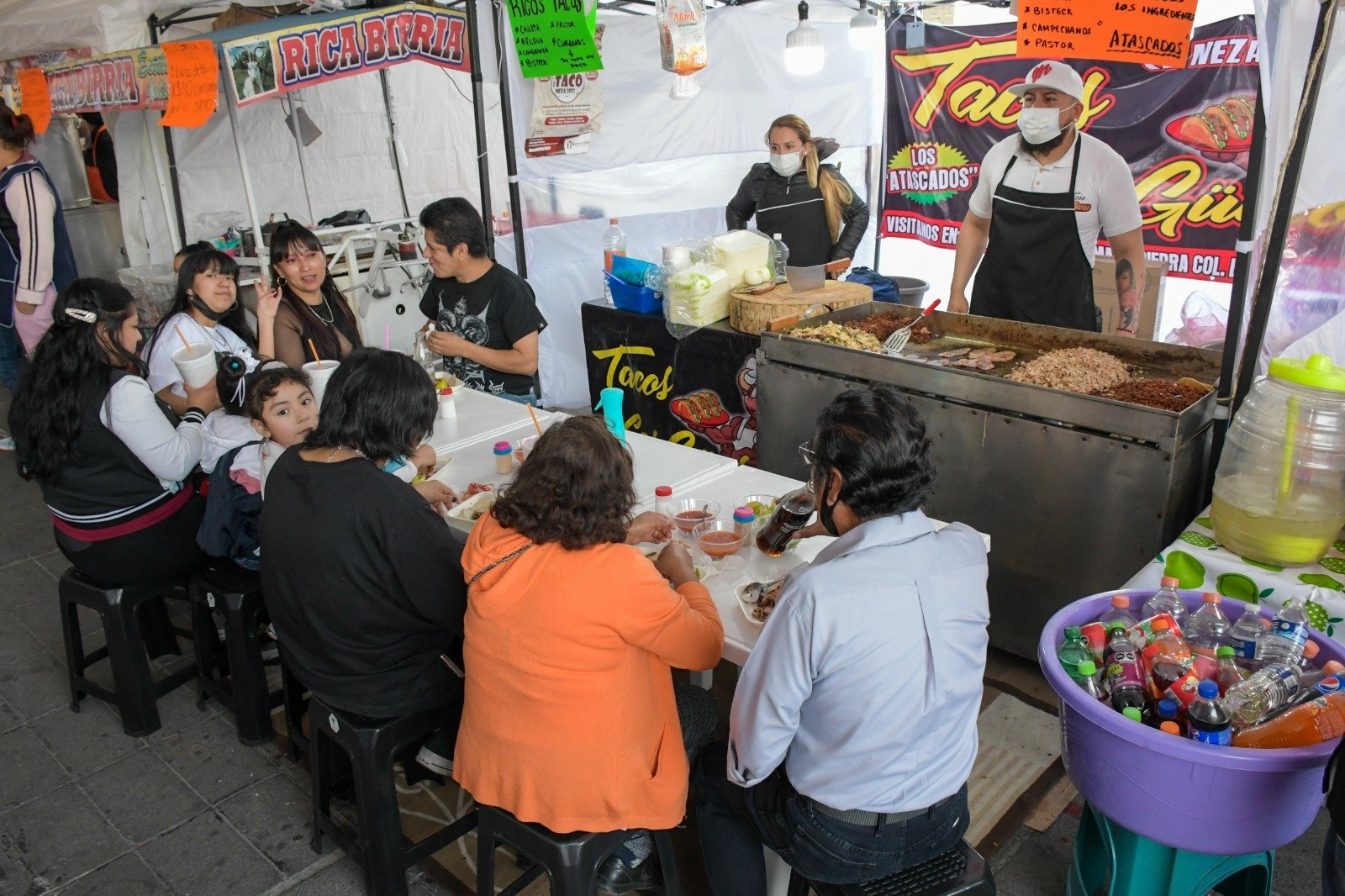 Anuncian la séptima Feria del Taco Neza 2024 en la explanada de palacio municipal