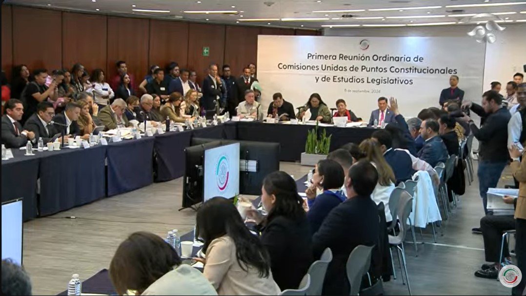 Comisiones del Senado discuten reforma al Poder Judicial