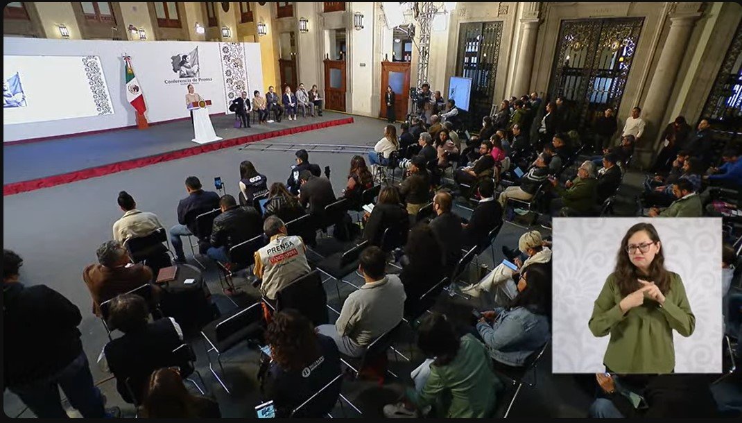 Conferencia de prensa de la presidenta Sheinbaum Pardo