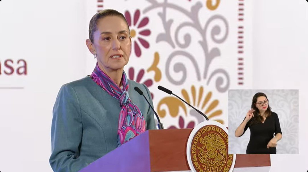 Conferencia de la presidenta Sheinbaum Pardo