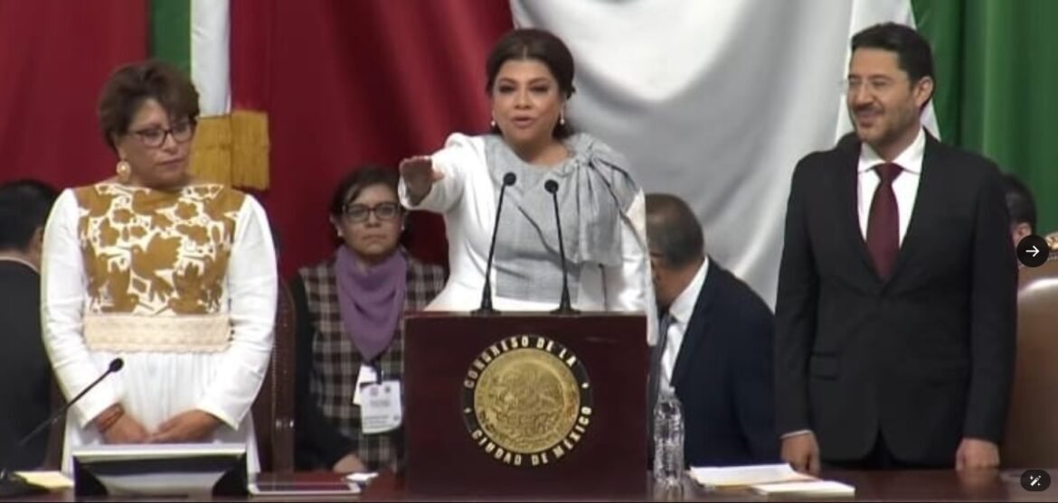 Toma de protesta de Clara Brugada Molina como Jefa de Gobierno de la CDMX