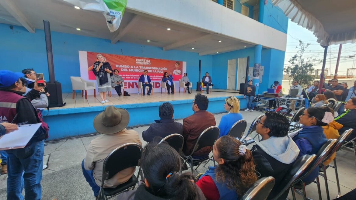 Martha Guerrero presenta prioridades para Los Reyes La Paz a presidenta Claudia Sheinbaum