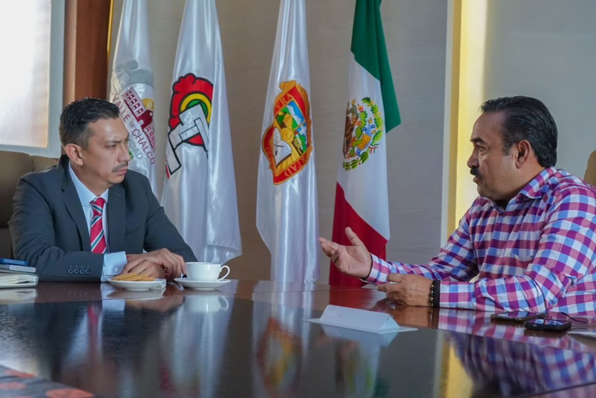 Alcalde y Fiscal Regional refuerzan estrategia de seguridad pública en Valle de Chalco