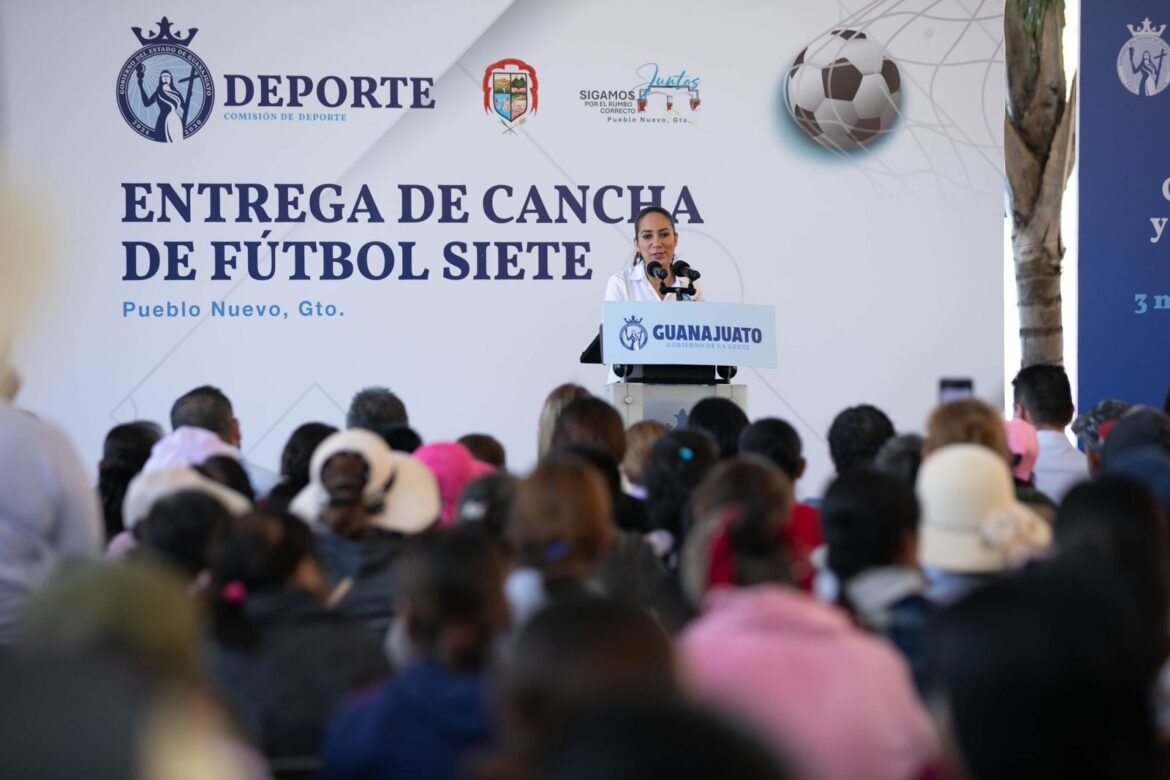 Entrega Gobernadora infraestructura social en Pueblo Nuevo y Huanímaro