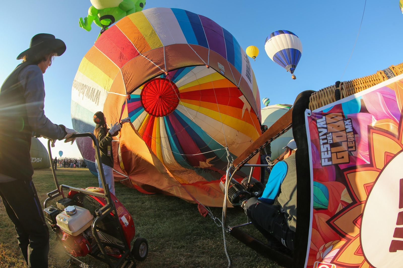 Inaugura Gobernadora el Festival Internacional del Globo 2024