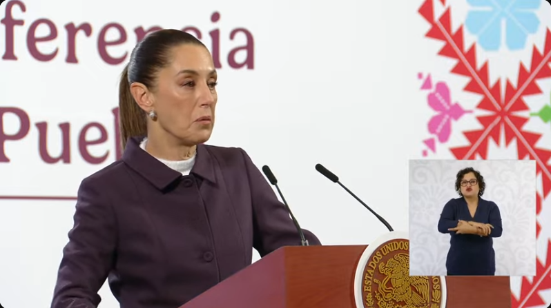 Conferencia de la presidenta Sheinbaum Pardo