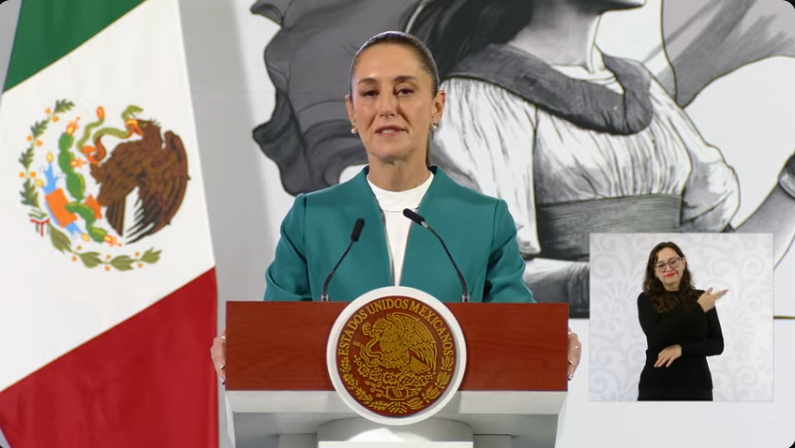 Conferencia de la presidenta Sheinbaum Pardo