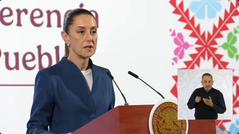 Conferencia de la presidenta Sheinbaum Pardo